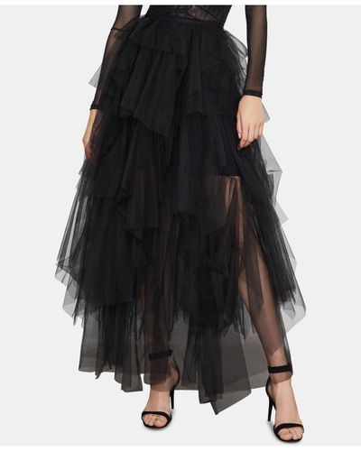 bcbgmaxazria tulle corset essential gown in black $498 from bloomingdales