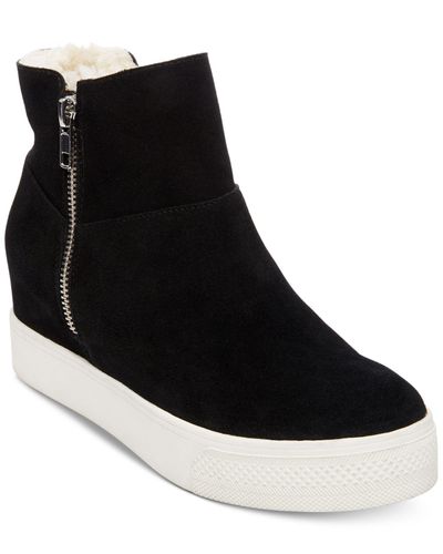 steve madden wanda black suede