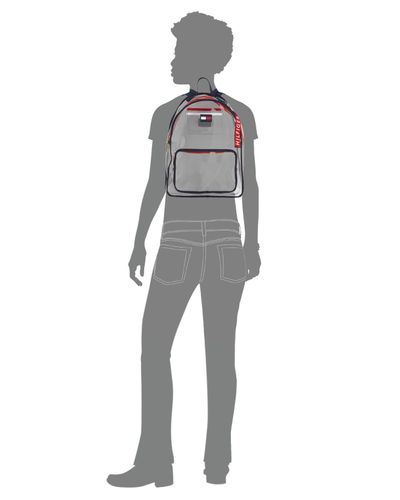 tommy hilfiger clear backpack