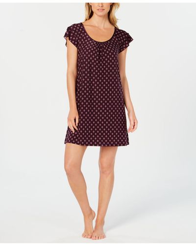 Alfani Synthetic Printed Flutter Sleeve 