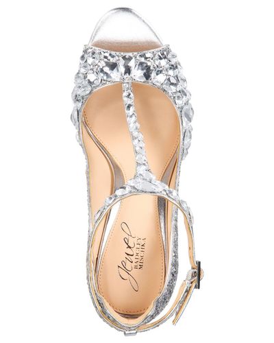 conroy metallic glitter evening shoe
