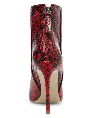 red booties steve madden