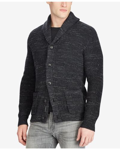 polo ralph lauren shawl cardigan