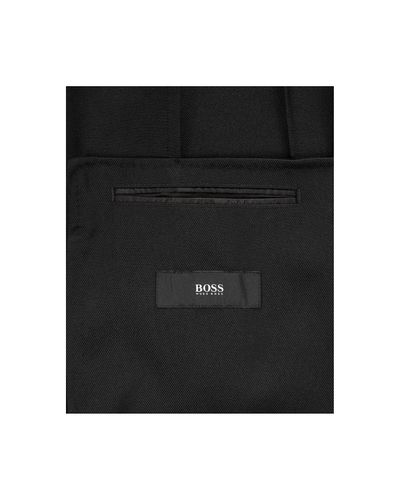 Download BOSS Slim Fit Double-breasted Virgin Wool Tuxedo in Black ...