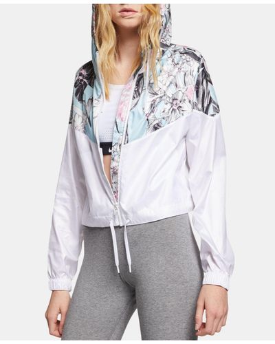 nike windrunner cropped jacket