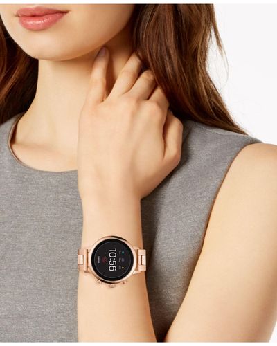fossil rose gold smartwatch gen 4