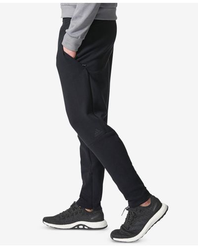 Adidas Cotton Men S Zne Tapered Pants In Black For Men Lyst