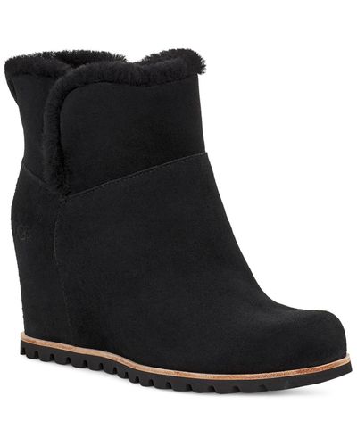 hidden wedge ugg style boots