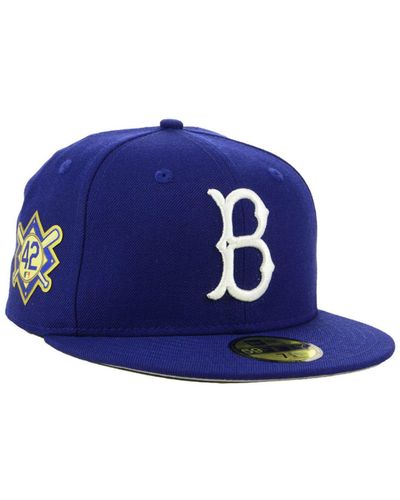 brooklyn dodgers fitted hat