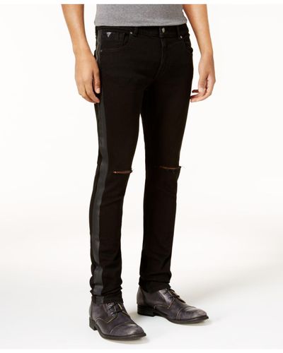 striped tuxedo jeans