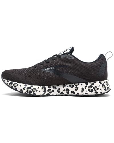 Brooks women's revel 4 snow leopard print Clearance