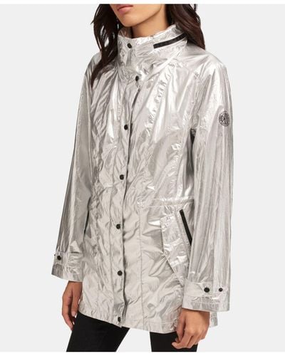 dkny silver jacket