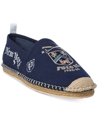 polo ralph lauren men's barron espadrilles