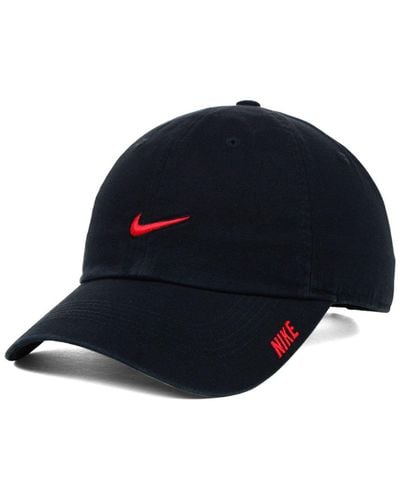 Nike Cotton Phillip Cap Ii in Black/Red (Black) for Men - Lyst