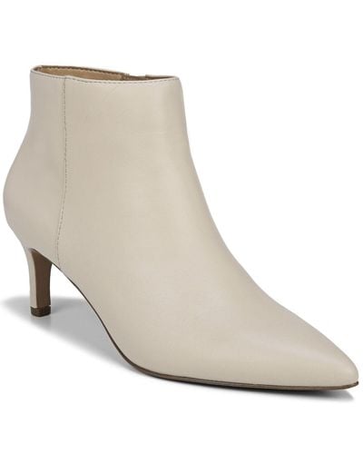 franco sarto leather pointy toe booties
