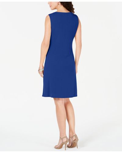 macys dresses blue