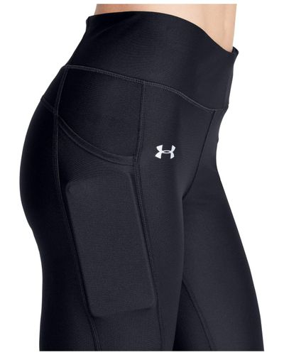 Under Armour Synthetic Heatgear® Printed Compression Leggings in Black ...
