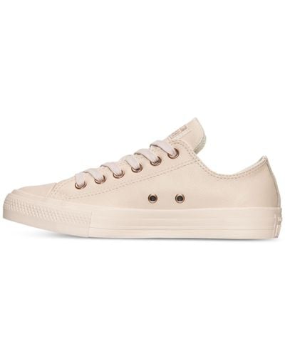 Converse women's chuck taylor pastel leather ox casual Clearance