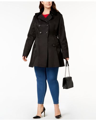 skirted coat plus size