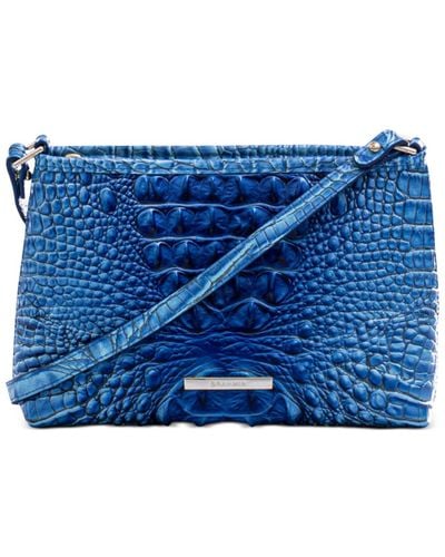 Brahmin Leather Lorelei Melbourne Shoulder Bag in Blue - Lyst