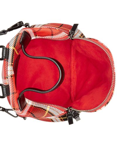 steve madden plaid backpack