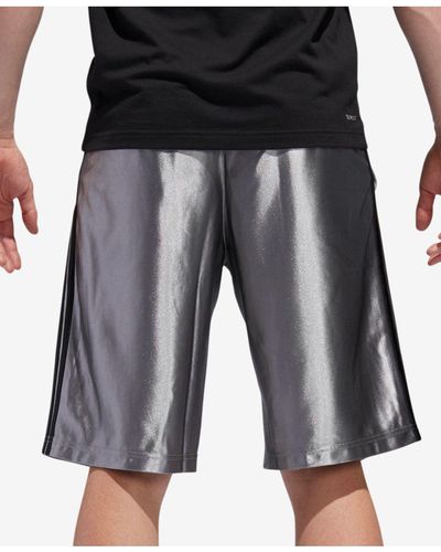 adidas Synthetic Basic Shorts 4 (grey Three) Shorts in Gray for Men 