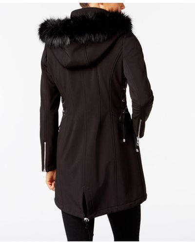 guess plus size coat