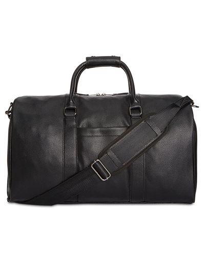 Steve madden duffle bag black and white Clearance
