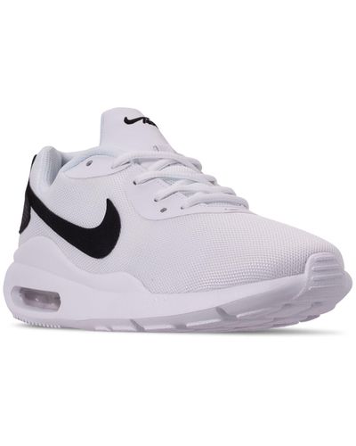 Nike Synthetic Air Max Oketo Shoes in White/Black (White) for Men | Lyst