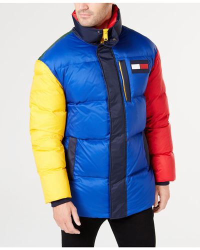 colorblock jacket tommy hilfiger