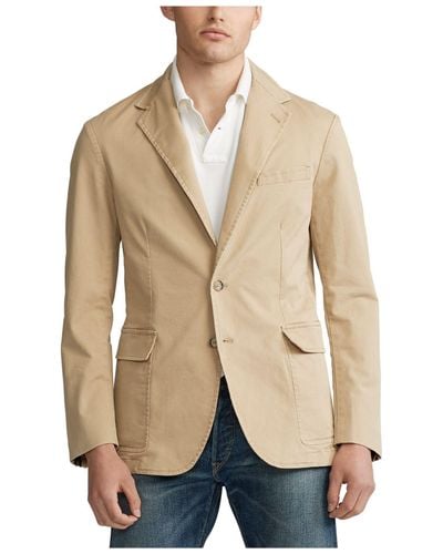 Polo Ralph Lauren Cotton Stretch Chino Unconstructed Fit Sport Coat in ...