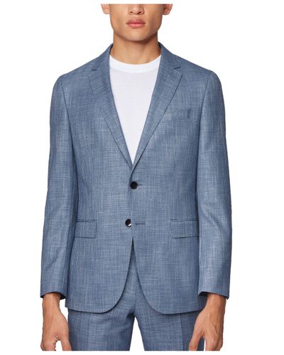 Hugo boss open blue suit Clearance