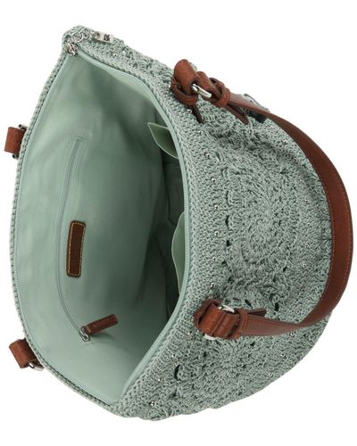 sak silverwood crochet shopper