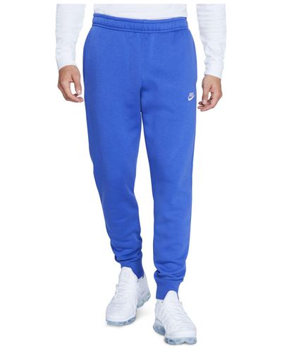 Nike Sportswear Club Fleece Joggers in Blue for Men - Lyst