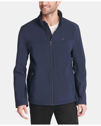 tommy hilfiger soft shell classic zip jacket