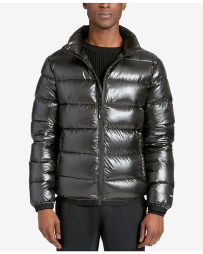 DKNY Men's Essential Puffer Jacket in Black for Men | Lyst