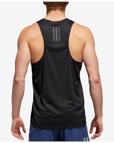 adidas Synthetic Response Climacool® Running Tank Top in Black for Men -  Lyst