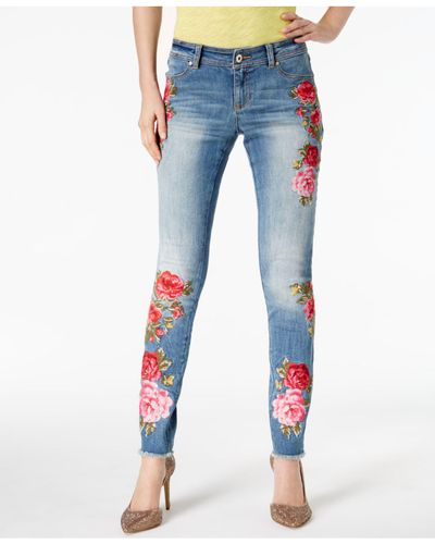 macys embroidered jeans