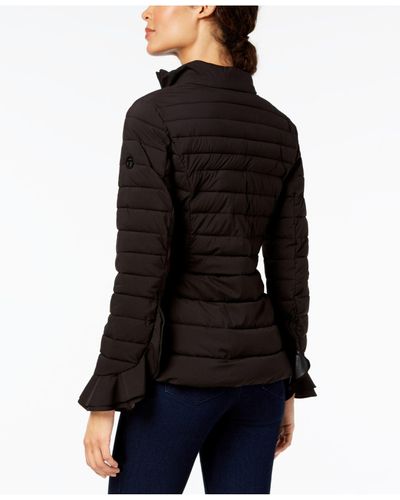 tahari ruffle jacket