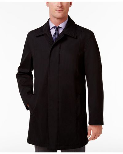 London Fog Synthetic Men's Classic-fit Westerly Raincoat in Black for ...