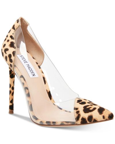 clear pumps steve madden
