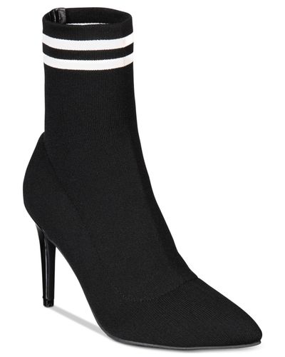 macys booties black