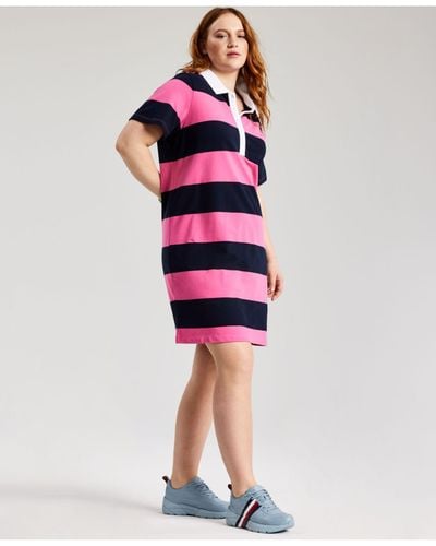 tommy hilfiger plus size polo shirts