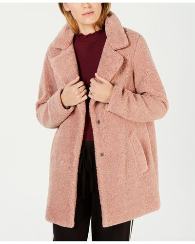 blush sherpa jacket