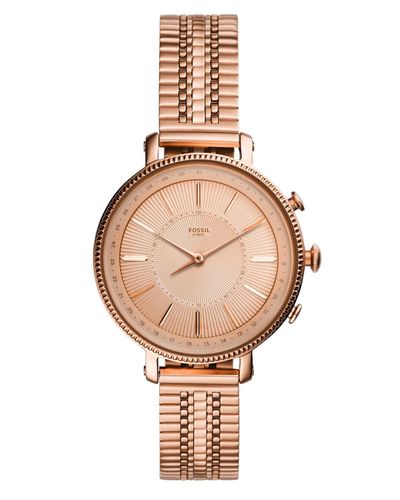 fossil smart watch macys