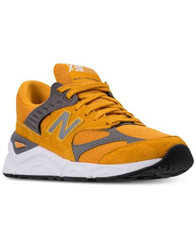 new balance x90 yellow