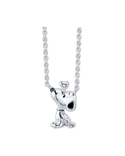 sterling silver snoopy charm