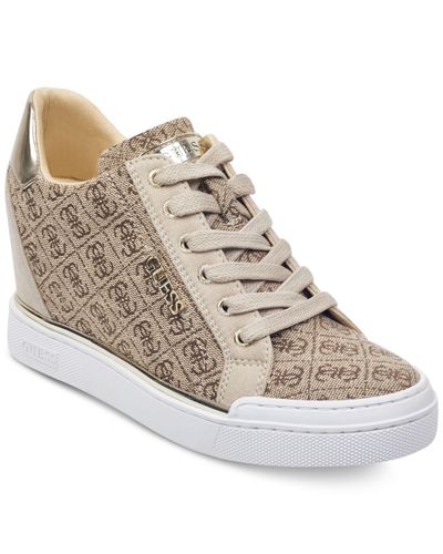 guess sneaker wedges