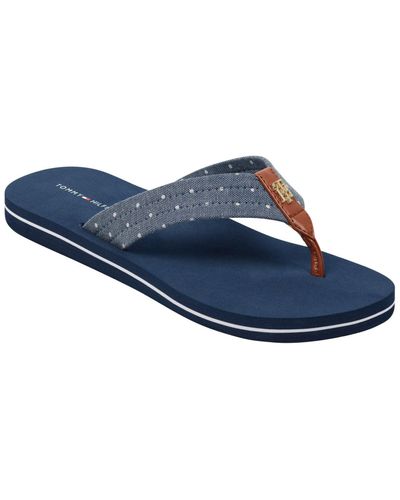 tommy hilfiger flip flop sandals