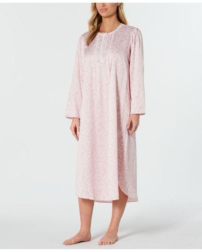 Miss Elaine Printed Brushed-back Satin 